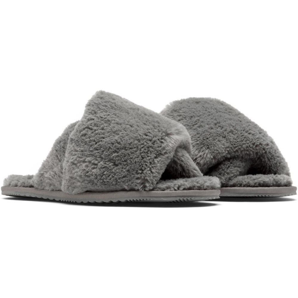 Sorel Women's Go Mail Run Slippers in Quarry Gray—9 - Picture 5 of 8